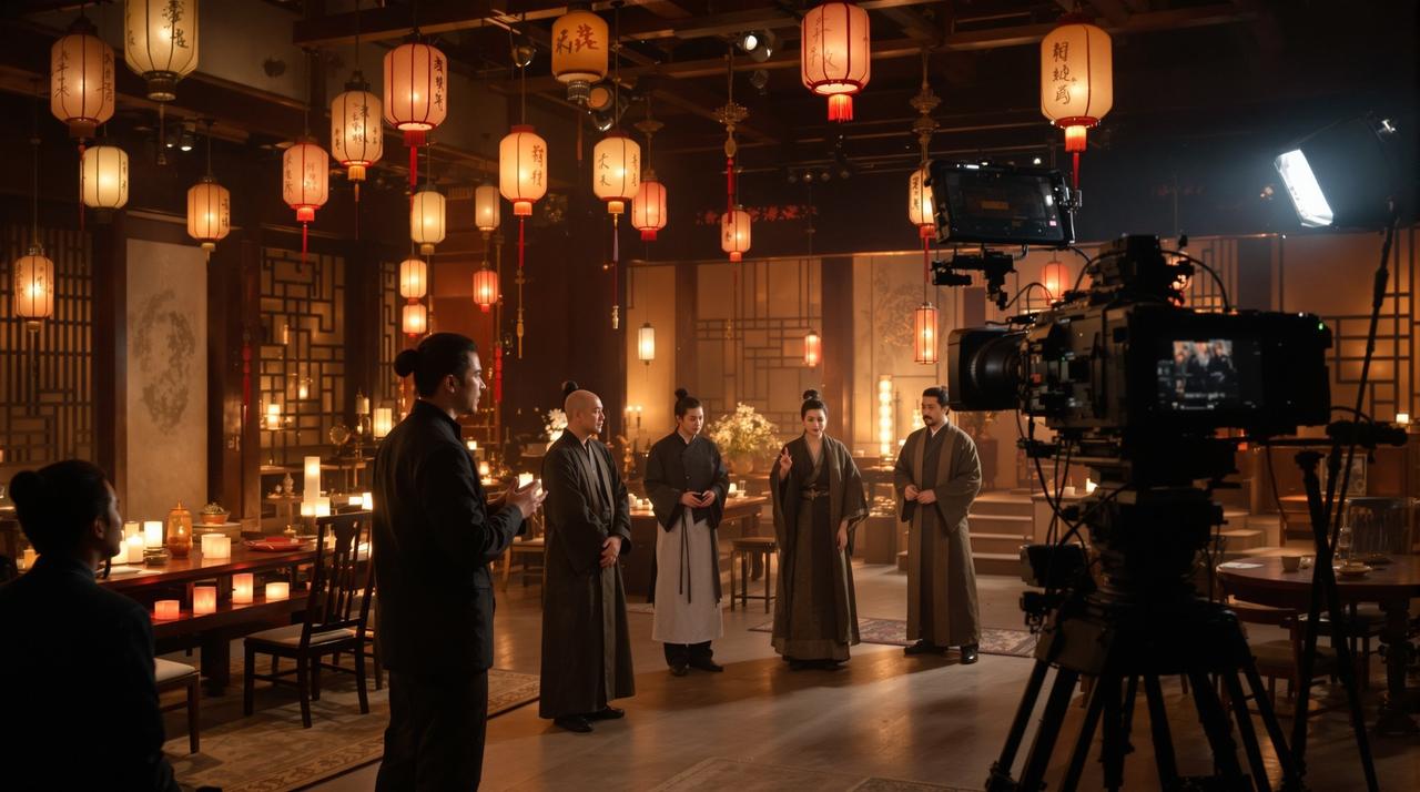 今日热点 - 某知名导演新片片场路透曝光，超豪华演员阵容首次同框